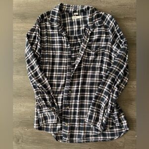 Hollister Plaid Flannel Shirt